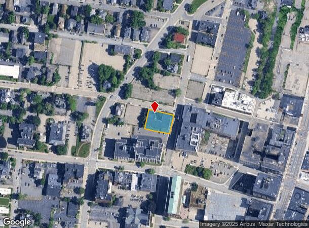 1 Cedar St, Worcester, MA Parcel Map