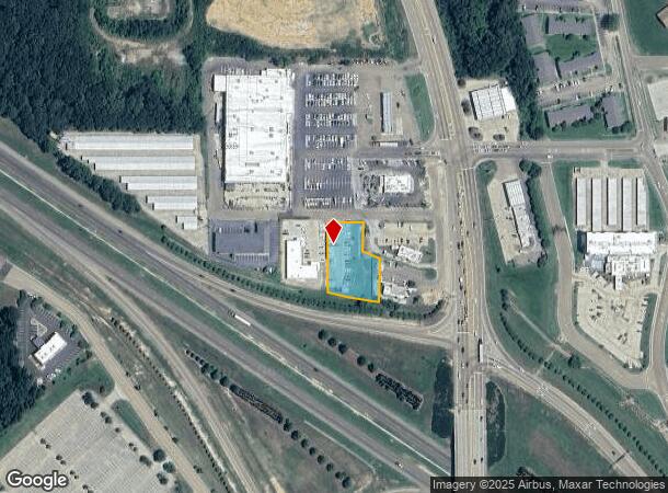 486 Springridge Rd, Clinton, MS Parcel Map