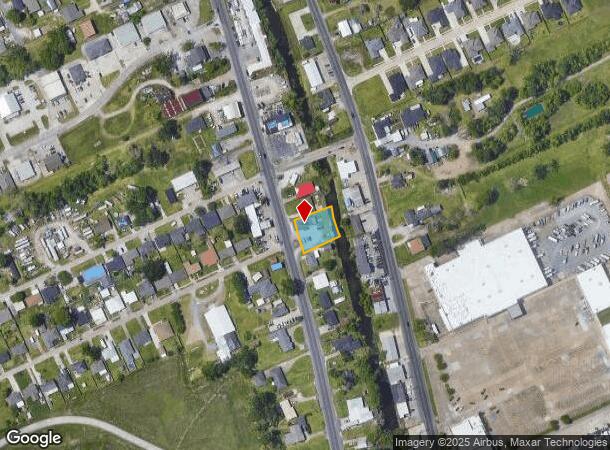  6723 W Main St, Houma, LA Parcel Map