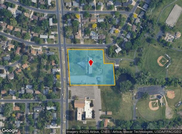  6120 Xerxes Ave N, Minneapolis, MN Parcel Map