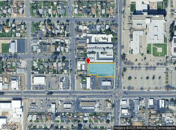 620 S Cedar Ave, Fresno, CA Parcel Map