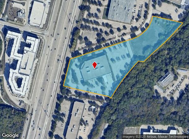 1021 Central Expy S, Allen, TX Parcel Map
