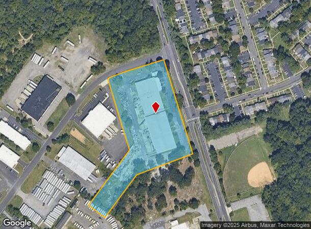  1 Ironside Ct, Willingboro, NJ Parcel Map