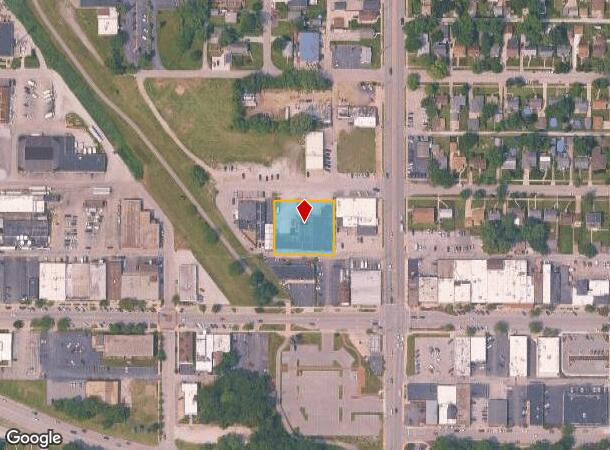  2736 Condit St, Highland, IN Parcel Map