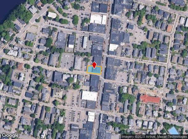  373 Moody St, Waltham, MA Parcel Map
