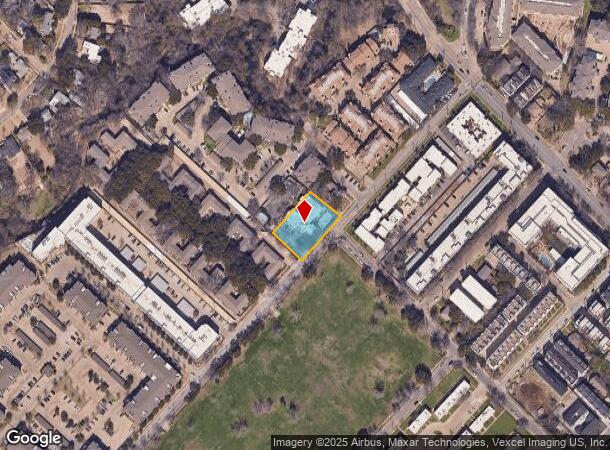 2833 Kings Rd, Dallas, TX Parcel Map