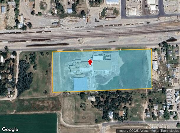 800 S Railway St, Brush, CO Parcel Map