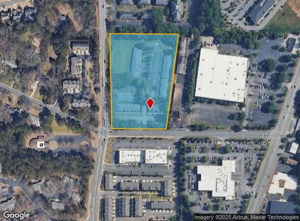600 Houze Way, Roswell, GA Parcel Map