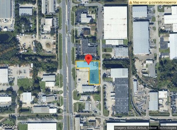  3165 N John Young Pky, Orlando, FL Parcel Map