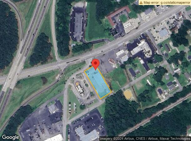  100 W Jones St, Kenly, NC Parcel Map