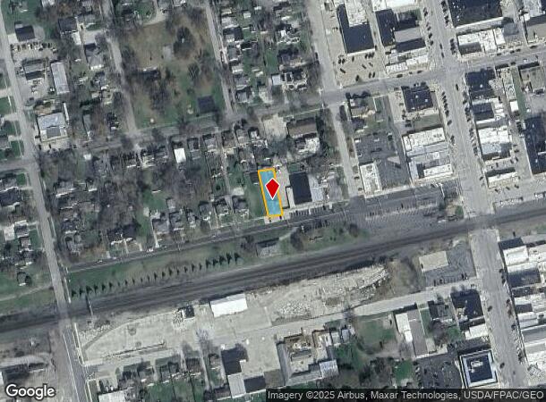 222 Depot St, Wauseon, OH Parcel Map