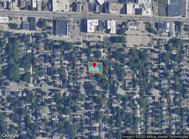 1114 Alpine Ave Nw, Grand Rapids, MI Parcel Map