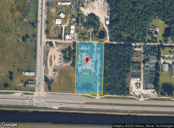  16569 Southern Blvd, Loxahatchee, FL Parcel Map