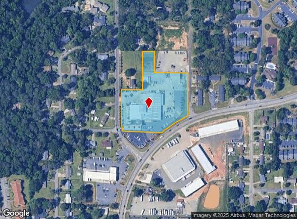 810 Corder Rd, Warner Robins, GA Parcel Map