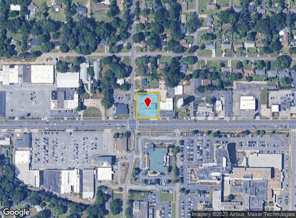  1660 Watson Blvd, Warner Robins, GA Parcel Map