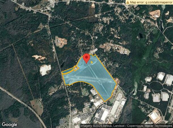  2721 Herbert Smart Airport Rd, Macon, GA Parcel Map