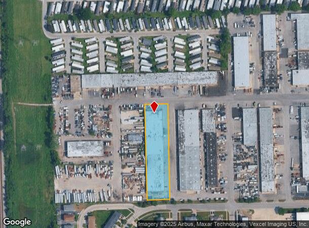 7431 W 90Th St, Bridgeview, IL Parcel Map