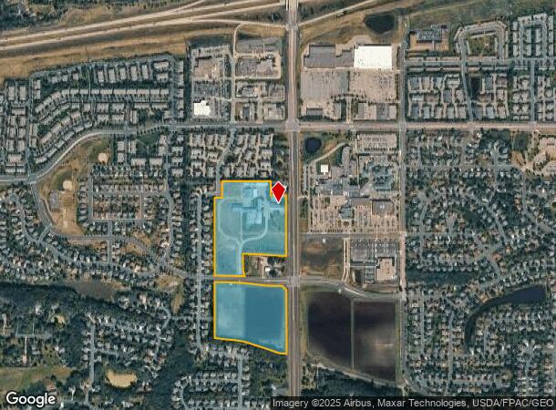 1325 Valley View Rd, Shakopee, MN Parcel Map