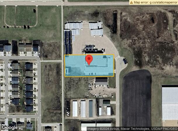  200 1St Ave Se, Mapleton, ND Parcel Map