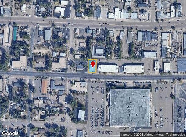 2128 E Bijou St, Colorado Springs, CO Parcel Map