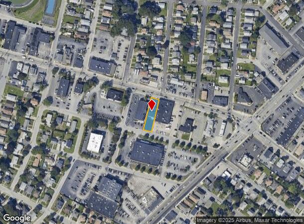 1016 Park Ave, Cranston, RI Parcel Map