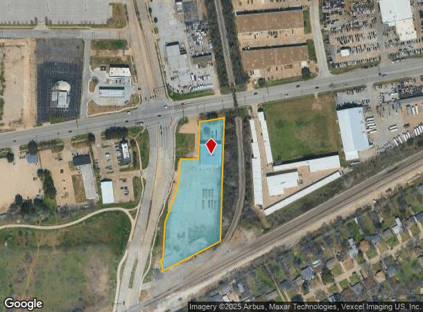  1808 E Division St, Arlington, TX Parcel Map