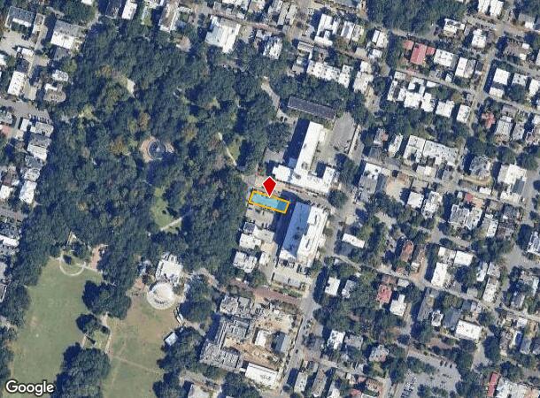 607 Drayton St, Savannah, GA Parcel Map