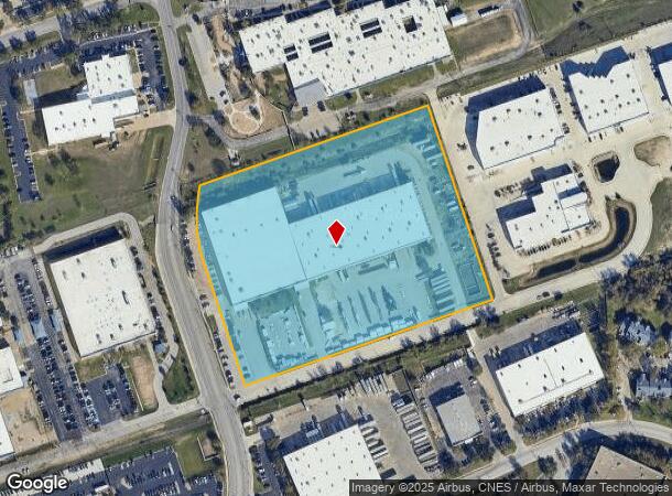  2551 N Mays St, Round Rock, TX Parcel Map