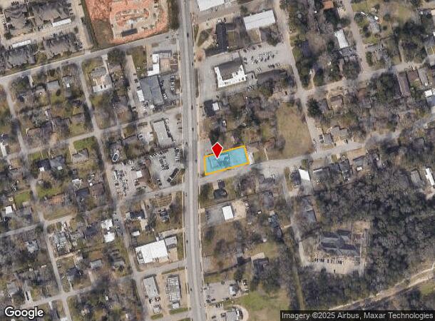1400 N Frazier St, Conroe, TX Parcel Map