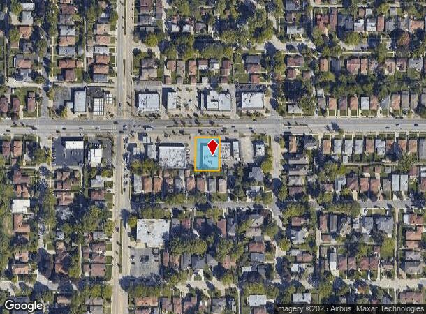 3921 W Touhy Ave, Lincolnwood, IL Parcel Map