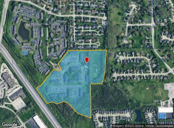 4514 Candletree Cir, Indianapolis, IN Parcel Map