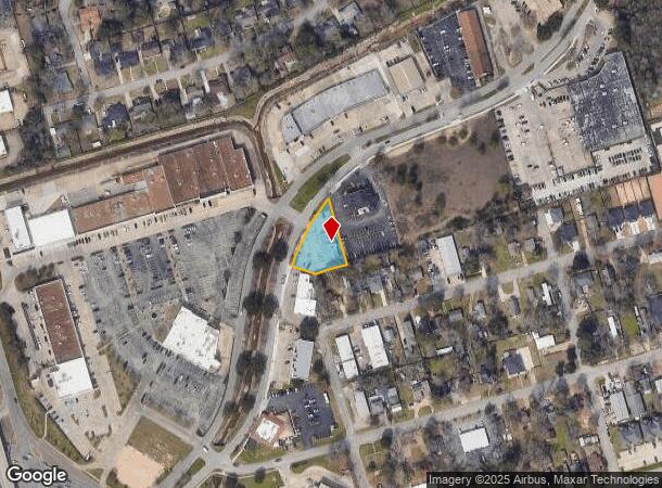 1103 W Dallas St, Conroe, TX Parcel Map