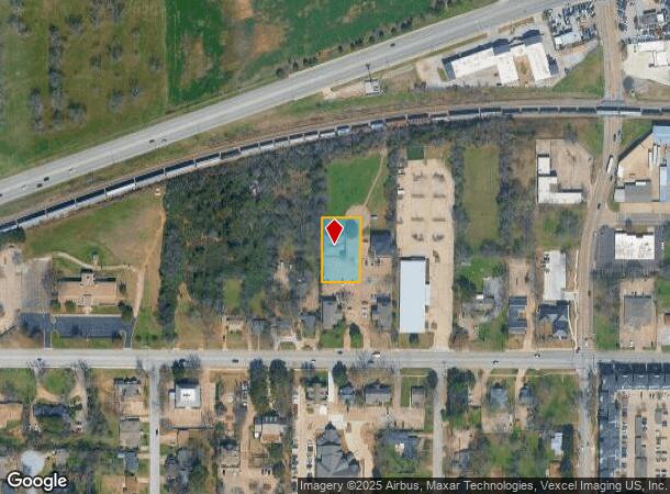 1309 W Abram St, Arlington, TX Parcel Map