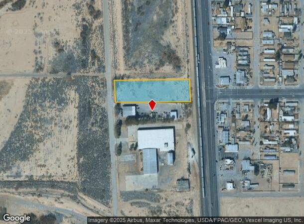 1003 Omar St, Anthony, TX Parcel Map