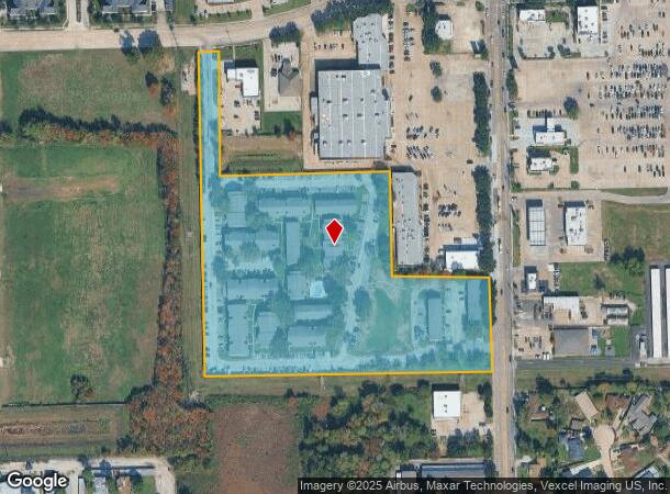 3403 Garth Rd, Baytown, TX Parcel Map