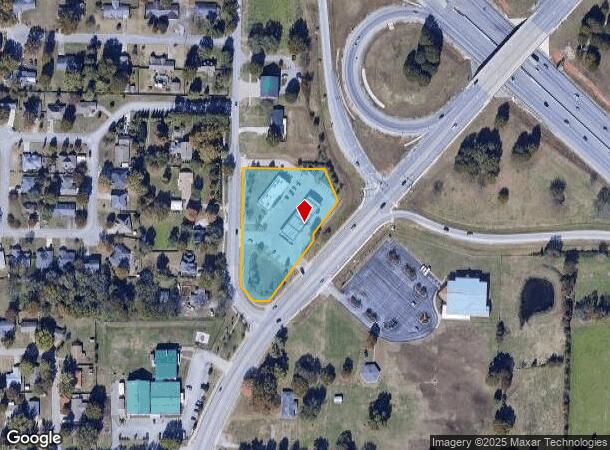  2811 E Central Ave, Bentonville, AR Parcel Map