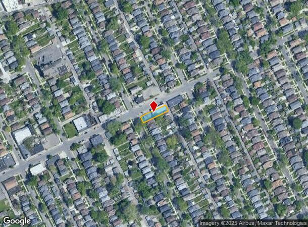 15200 Charlevoix St, Grosse Pointe Park, MI Parcel Map