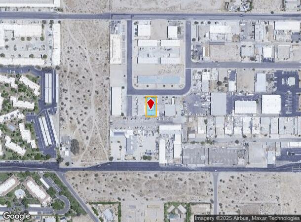  345 Del Sol Rd, Palm Springs, CA Parcel Map