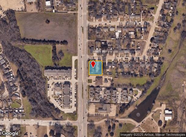  4116 Rowlett Rd, Rowlett, TX Parcel Map