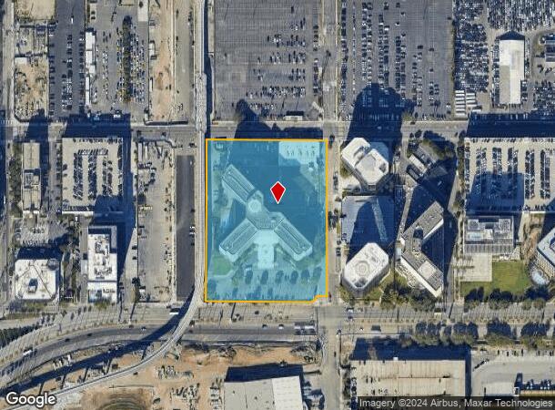  6101 W Century Blvd, Los Angeles, CA Parcel Map