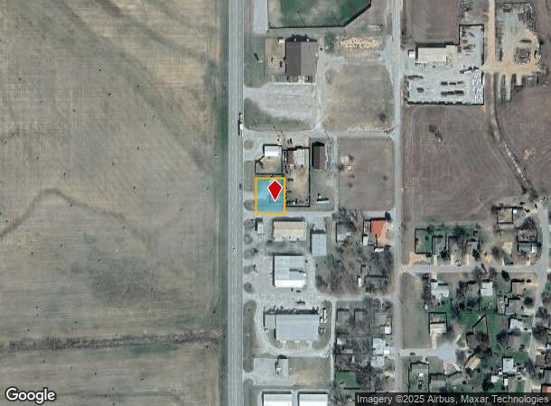  1602 N Broadway St, Marlow, OK Parcel Map