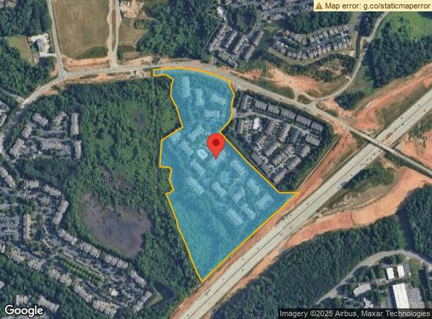  1800 Deerfield Pt, Alpharetta, GA Parcel Map