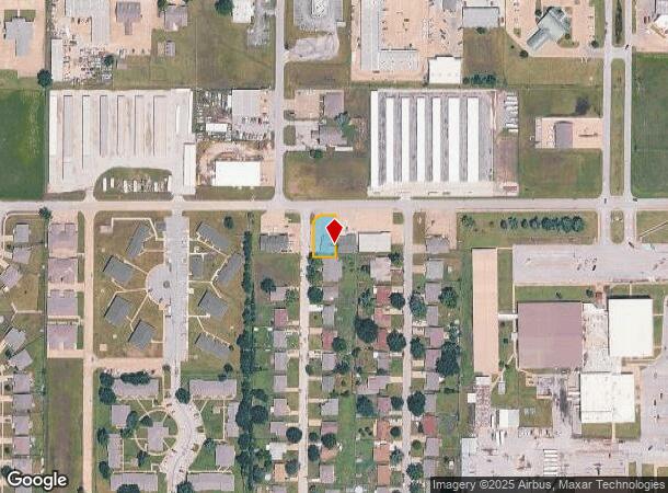  1316 W 4Th St, Skiatook, OK Parcel Map