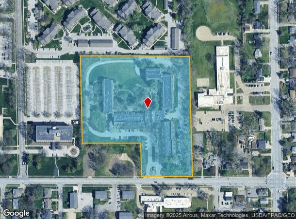 909 Ashworth Rd, West Des Moines, IA Parcel Map