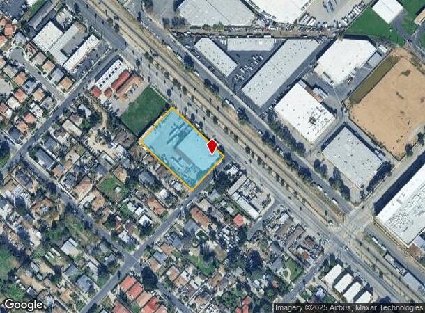 12961 San Fernando Rd, Sylmar, CA Parcel Map