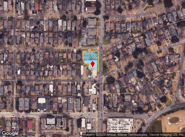 2311 Abrams Rd, Dallas, TX Parcel Map