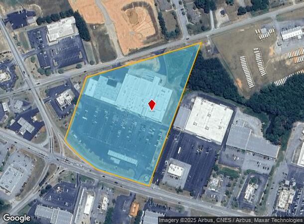  901 E Main St, Laurens, SC Parcel Map
