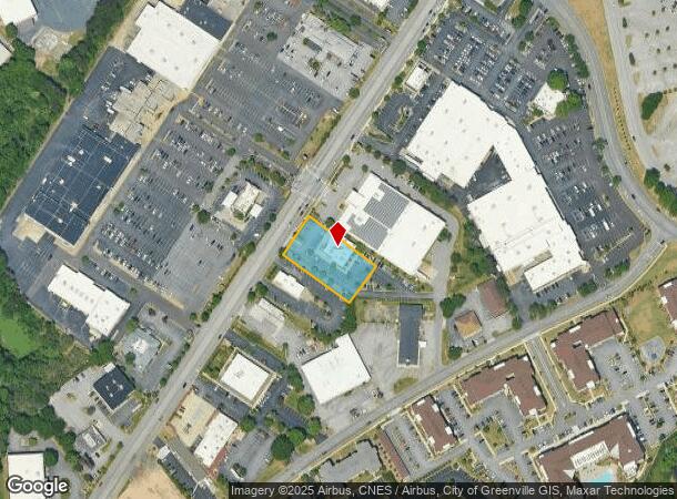  586 Haywood Rd, Greenville, SC Parcel Map