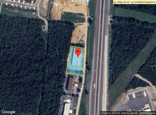  1575 Halifax Dr, Columbia, TN Parcel Map