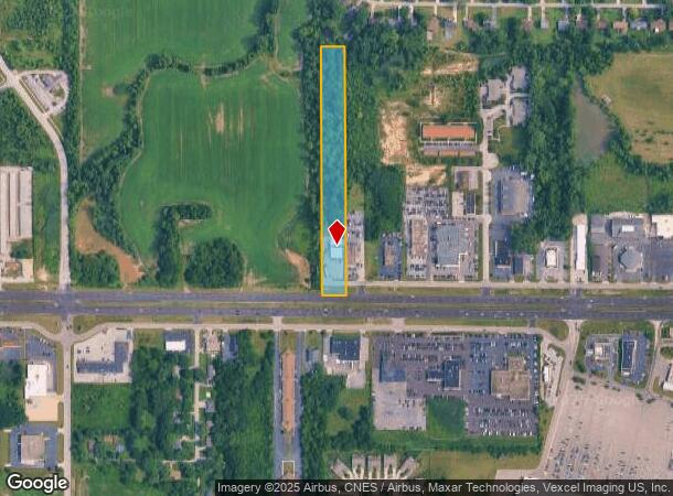 1140 W 81St Ave, Merrillville, IN Parcel Map